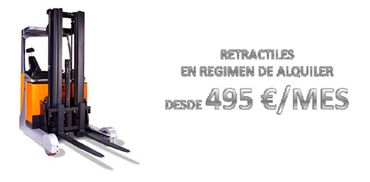 Zappi Madrid Promociones en alquiler de carretilla elevadora